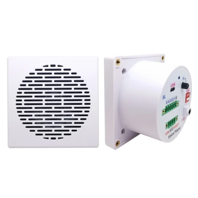 Voice Player Embedded Audio Player for Automated Guided Vehicle MP3 Triggerable Sound Player for Industrial Automation