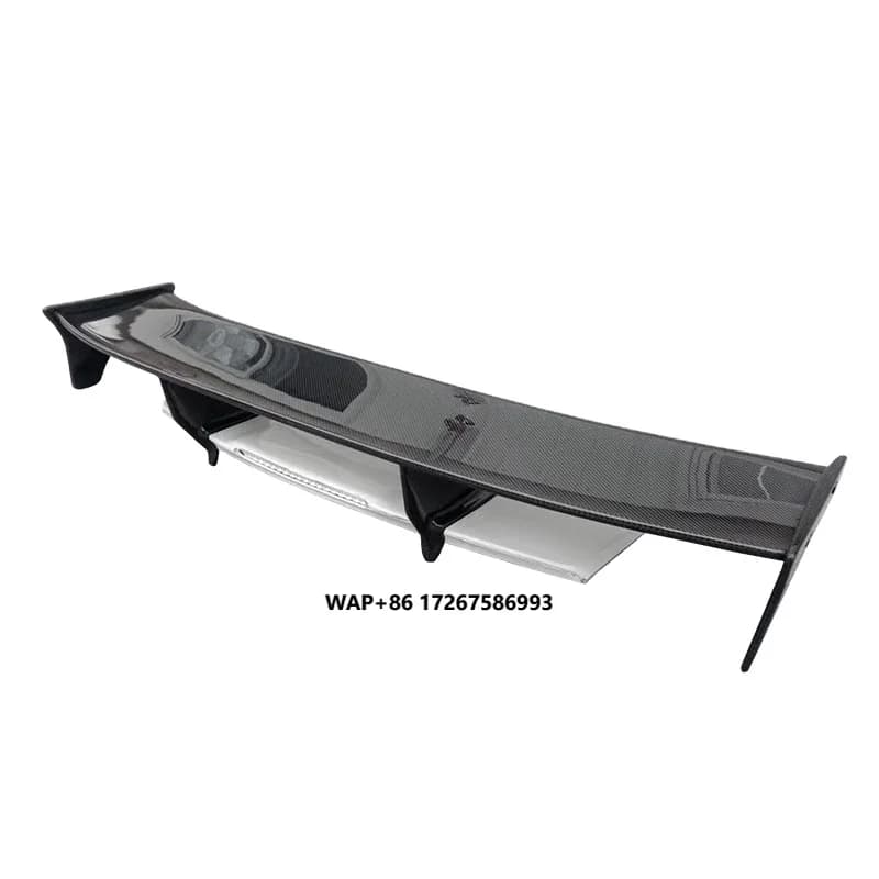 Top Secret Style Half Carbon Fiber Car Rear Spoiler Wing for GTR R35 2008-2019
