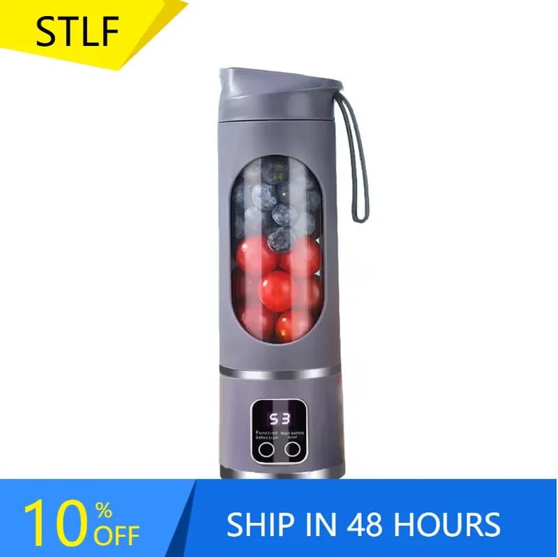 XMSL Home Kitchen Appliances Mini Rechargeable Portable Blender For Pastry Juicer Bottle Smoothie Mixer Cup With Private Label