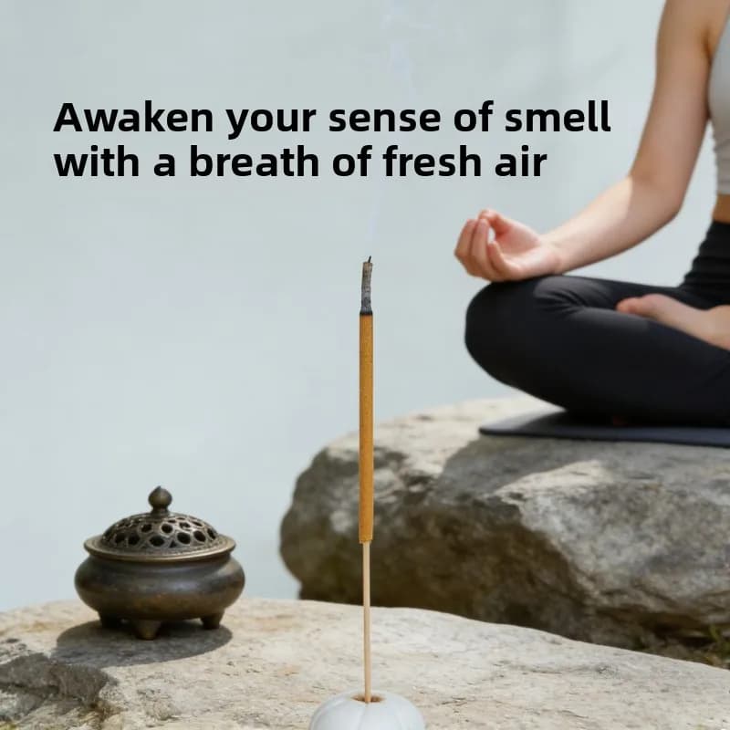 FragranceProducts Natural Handmade Sandalwood Incense Sticks Home Aromatherapy Office Yoga Meditation FragranceBuddhist Incense