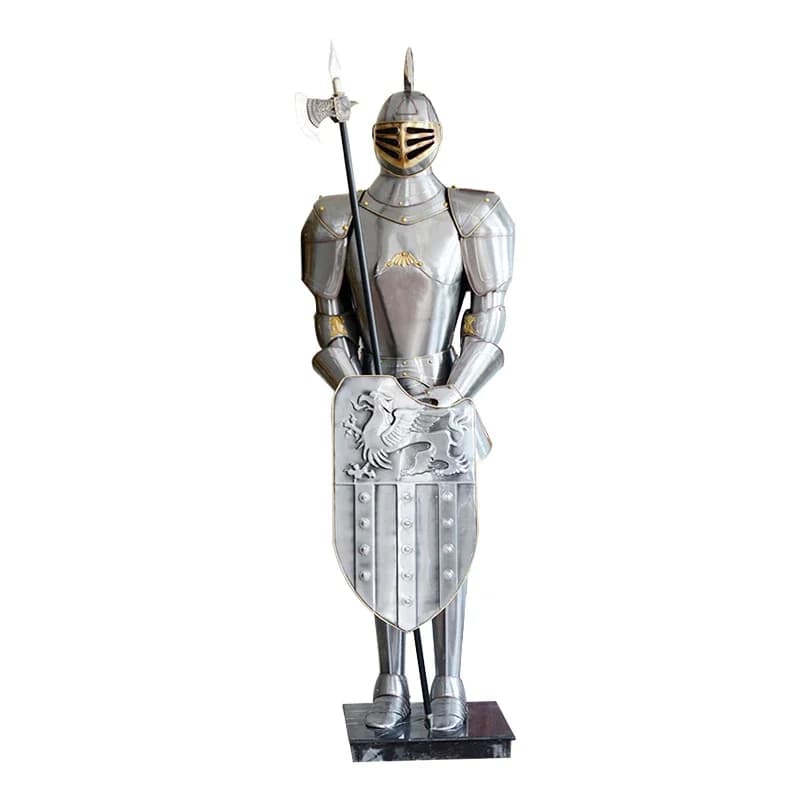 Medieval 2 meters samurai armor knight model decoration European light luxury soft clothing large floor ornament
