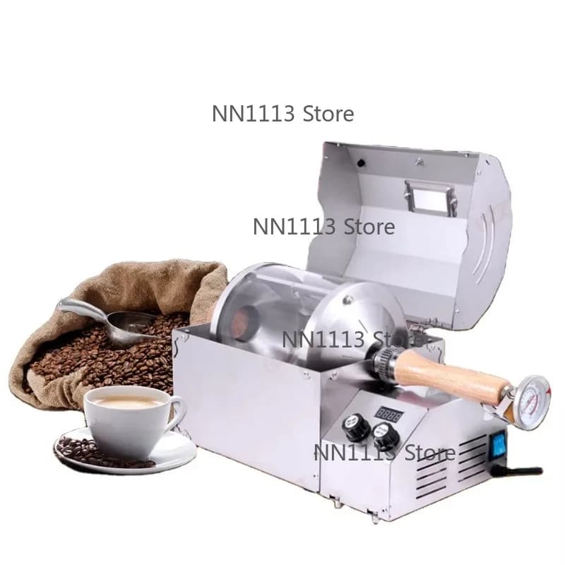 Beginner-Friendly Small Home Coffee Roasting Machine Smokeless Electric 300g Capacity for Perfect Brew