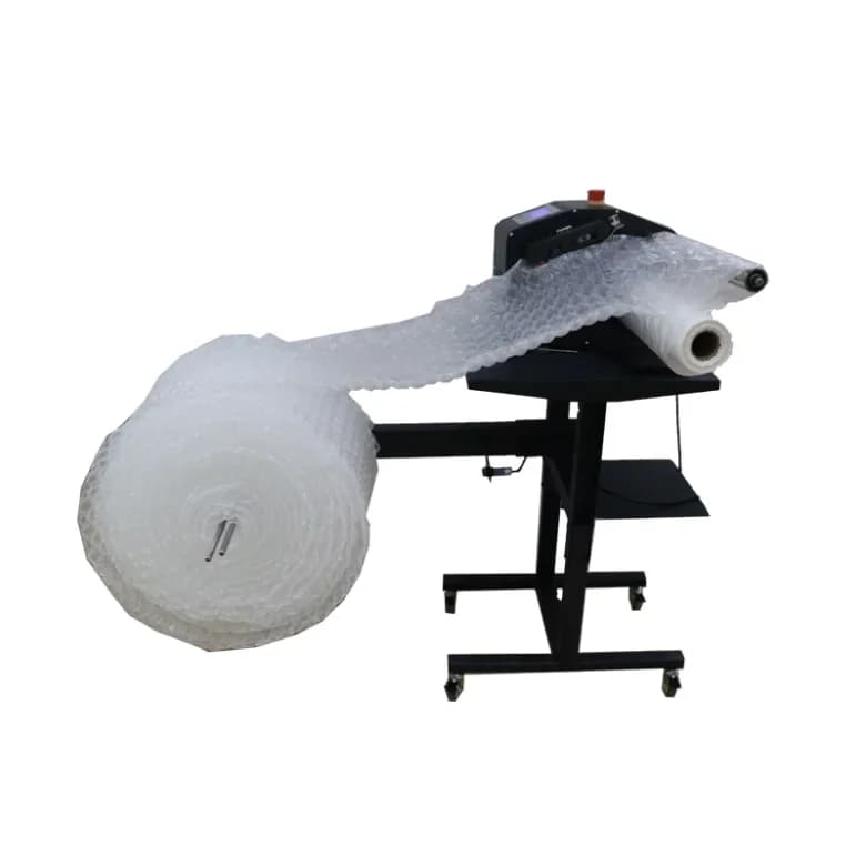Metal Automatic Electric Desktop Air Cushion Filling Machine with Plastic Film for Beverage Packaging Convenient