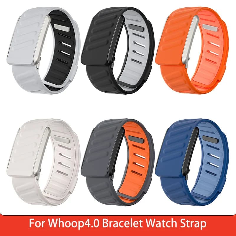For Whoop4.0 Bracelet Watch Strap Whoop Two-Color Silicone Sports Strap Wristband