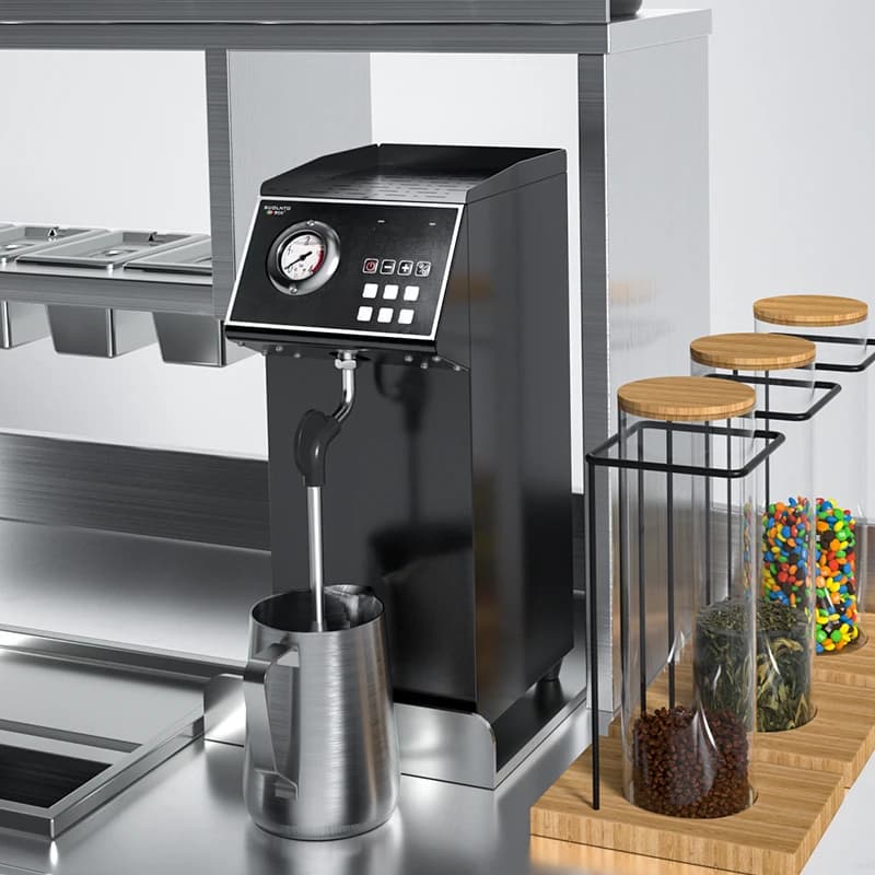 Mini Milk Foam Machine Bubble Hot Steam Boiler Machine Commercial Milk Tea Shop/Full Automatic Steam Water Boiler