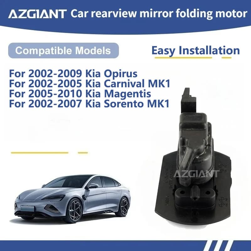 AZGIANT For Kia Opirus/Carnival MK1/Magentis/Sorento MK1 Car Wing Mirror Authentic Folding Motor Power Assembly car gadgets