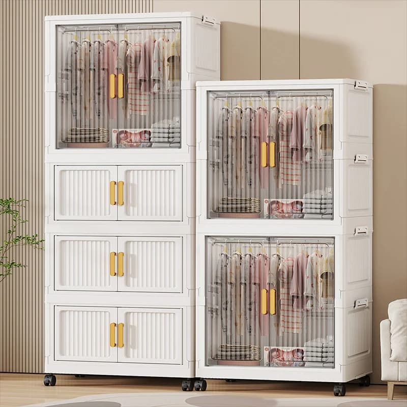 Baby Clothes Wardrobe Storage Organizer Nordic Modular Fabric Simple Wardrobe Minimalist Modern Guarda Roupa Furniture For Room