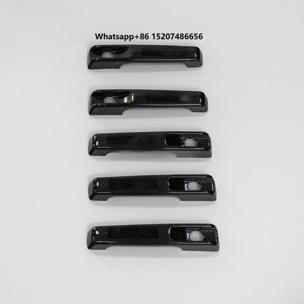 B style dry carbon fiber Brabu door handle cover for g wagon w464 w465 g500 g63 upgrade