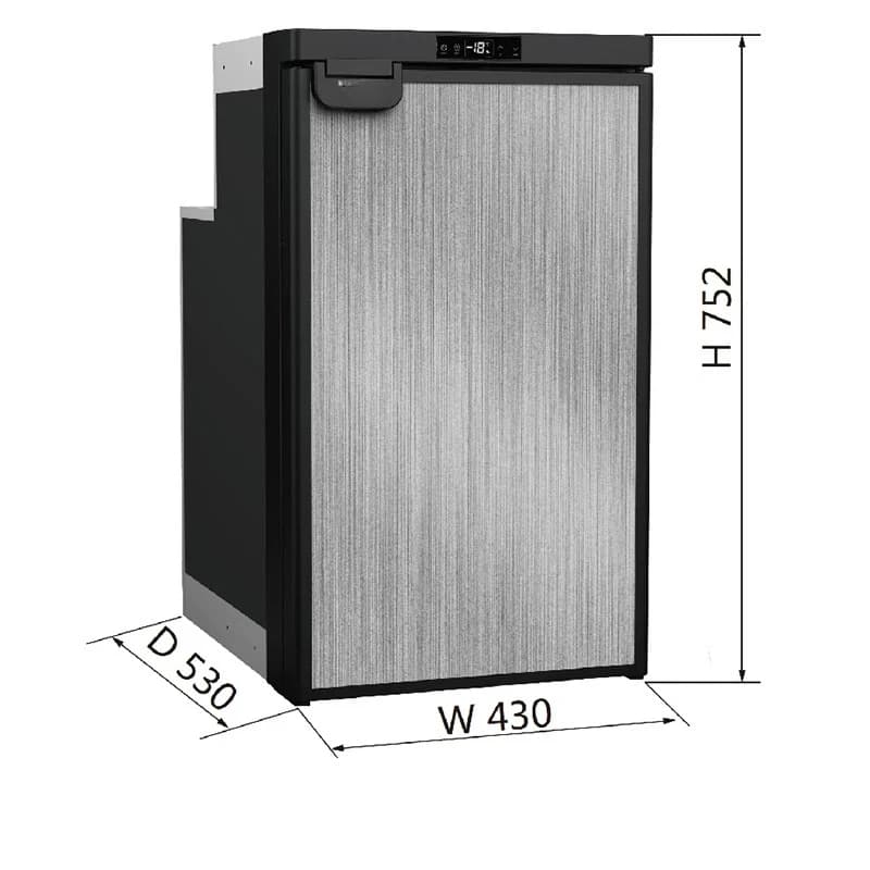 Car compressor freezer freezer freezer refrigeration adjustment large capacity side door