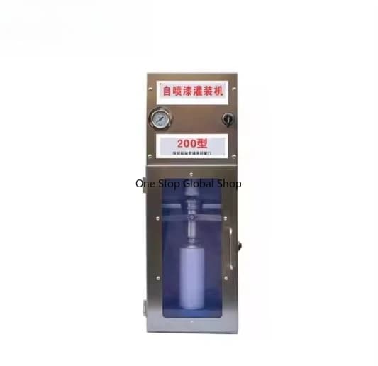Self-Painting Pneumatic Hand Spray Filling Machine for Air Cleaner Pepper Spray Paint Filler for Vial Jar for Chemical Use