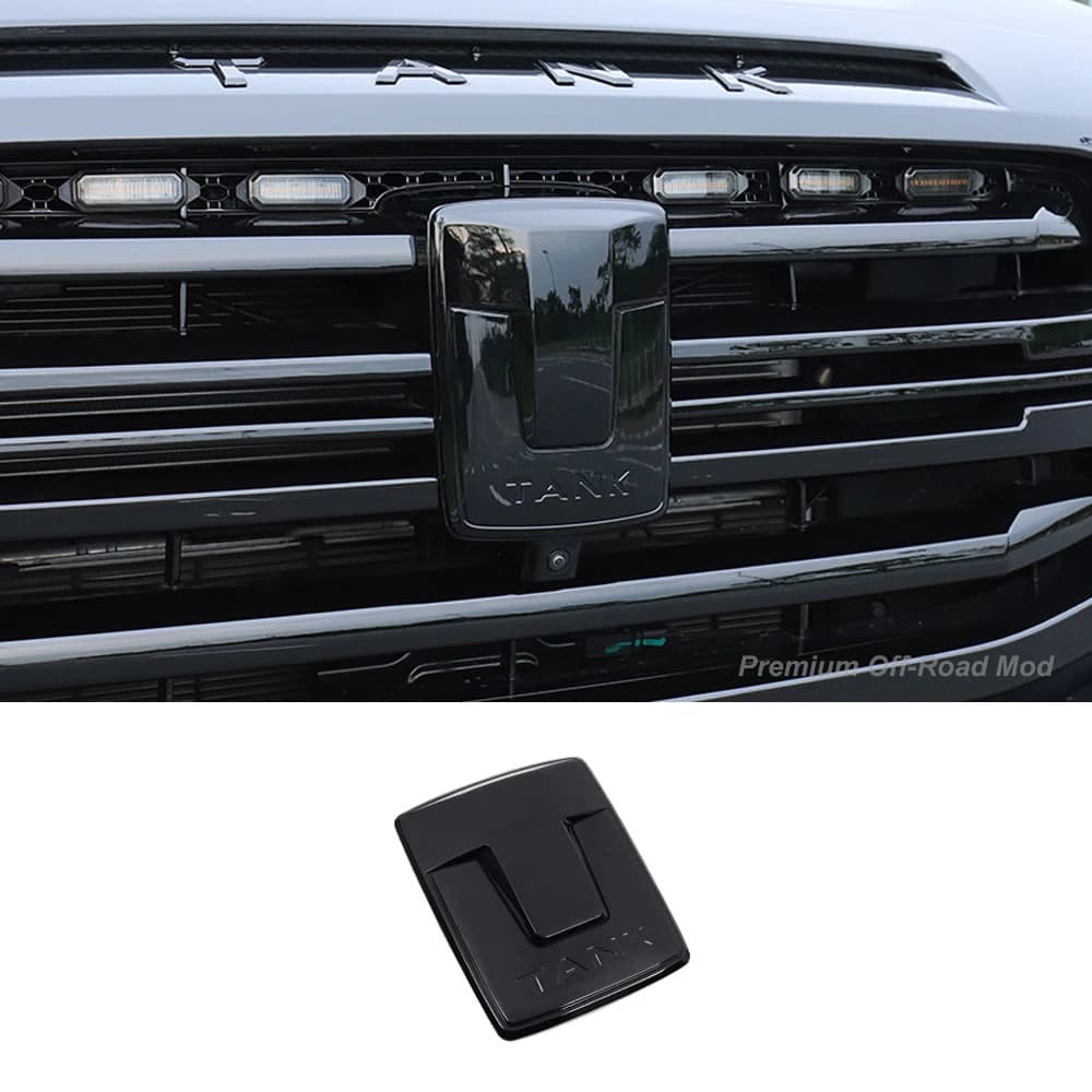 Tank 500 Hi4-t Car Emblem Modification, Blacked-Out Emblem, Grille, Steering Wheel, Wheel Hub Emblem, Exterior Accessories