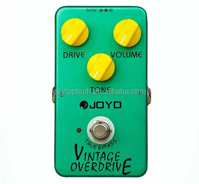 Joyo JF-01 Vintage Overdrive Guitar Effect Pedal With True Bypass