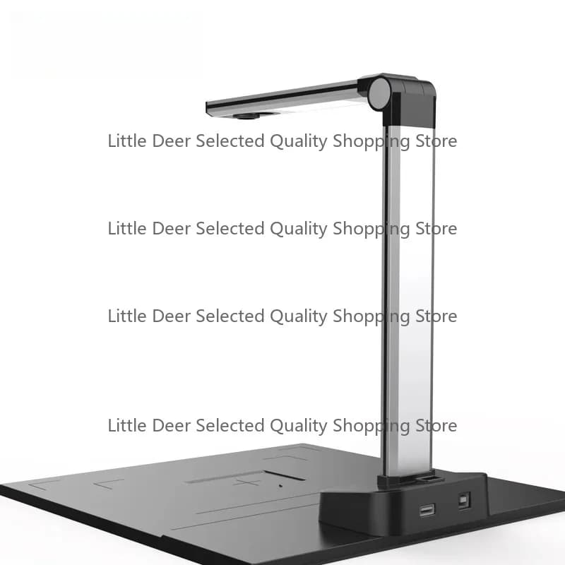 16.0MP HD Overhead Document Scanner Large Format A2 Newspaper Scanner with ABBYY OCR Function Educational Equipment