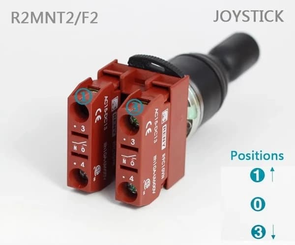 Accessories FactoryCross Switch One Word R2MNTF Bidirectional 1 Self Reset+1 Self-locking