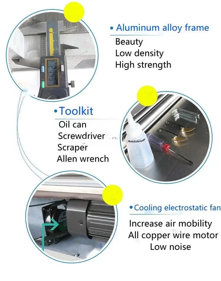HotJS-700B Hot Melt Glue Machine Paper Gluing Machine Pasting Gluing Machine With Hot and Cold Glue Paper
