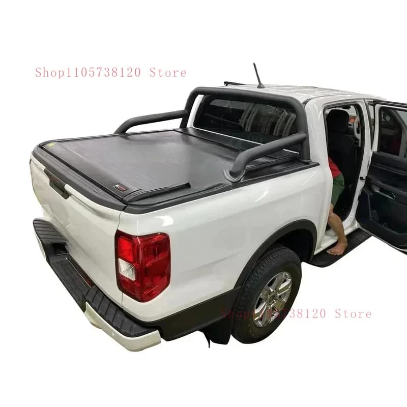 BTWYLL Retractle Roller Shutter Tonneau Cover Aluminum Next Gen Ranger + Pickup Bed Mod Accsori