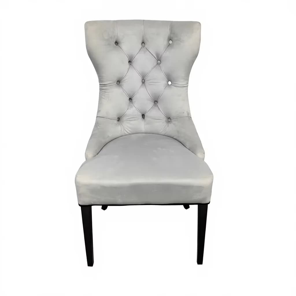 #Modern Contemporary High Back Armless Leather Dining Chair with Convertible Feature for Home Office and Hotel Use
