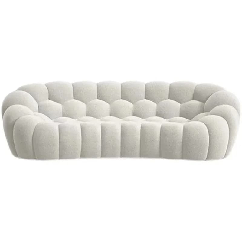 Bobois Bubble Chesterfield Velvet Sofa Set Living Room Furniture 3 Seats Fabric Home Decor