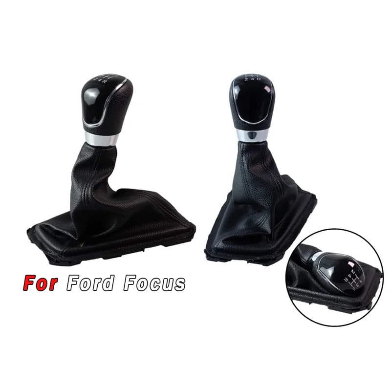For Ford Focus MK3 car gear shift dust cover set gear knob accessories