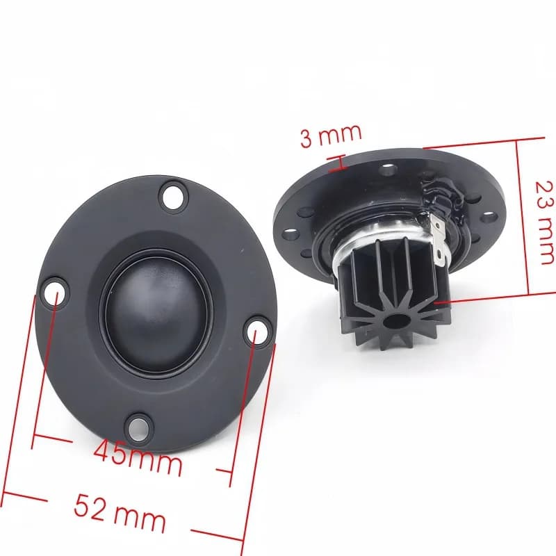 Fever Treble, Soft Ball Top Silk Membrane Treble Hifi Tweeter Ultra-high Speaker Unit New