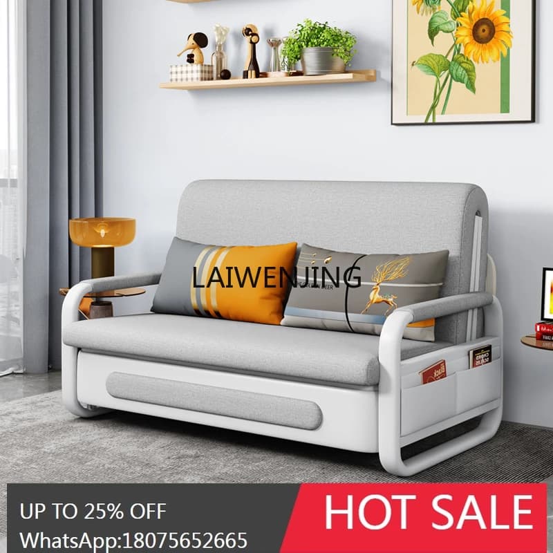 MJY sofa bed foldable dual-purpose storage multi-functional dismantling and washing double storage