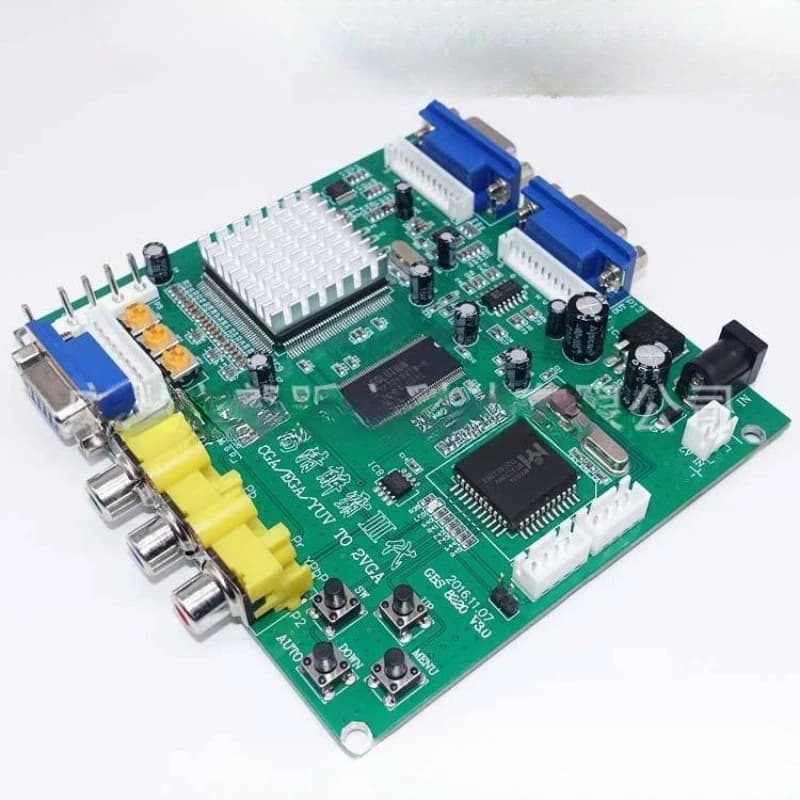 Dual-output HD video card Xie Ba 3 low-resolution to high-resolution game conversion card GBS 8220 CRT TO2VGA