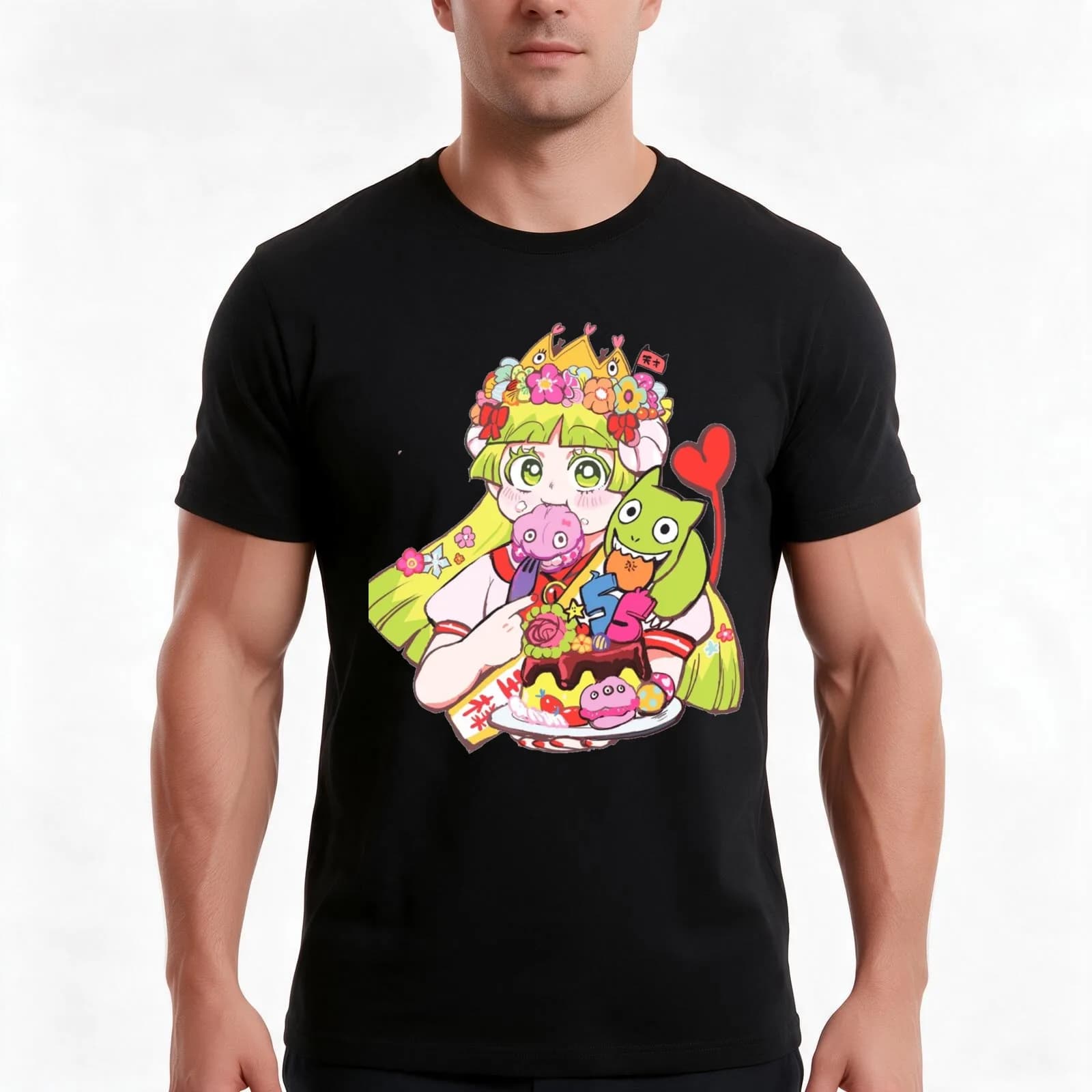 Clara Valac (Welcome to Demon School Iruma-kun) T-Shirt, Summer Casual Cotton Tee, Oversized Streetwear Tops, Unisex Men Women