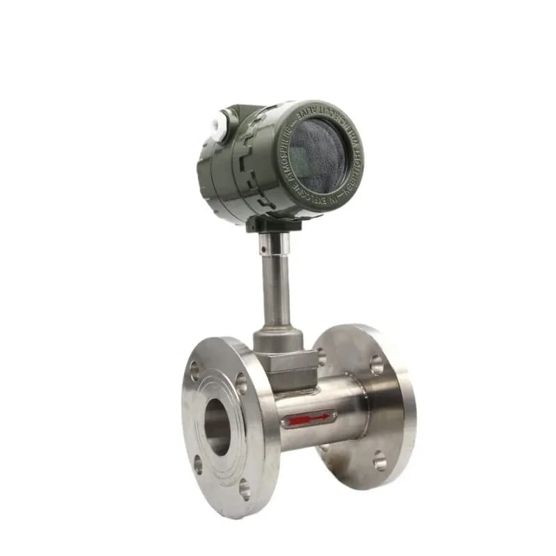 GVF100 Digital  Flow Meter Anti-Vibration Pulse Signal Integral Type with Thread Connection