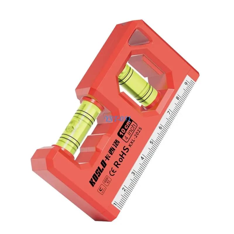 E15A Acrylic And ABS Construction Level Tool Featuring Double And Clear Scale