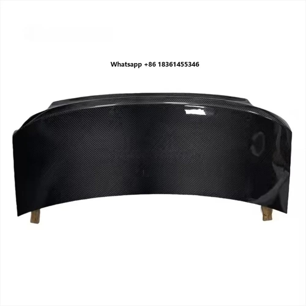 For the 21-25 3 Series M3 G20/G80 Replacement and Installation of OEM Dry Carbon Fiber Rear Trunk Lid and Trunk Lid