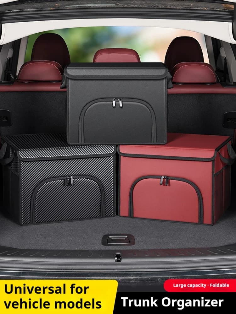 Car trunk large capacity Foldable storage box shoe storage organizing box For Toyota Yaris Cross Sienna 2025 New Style Premium
