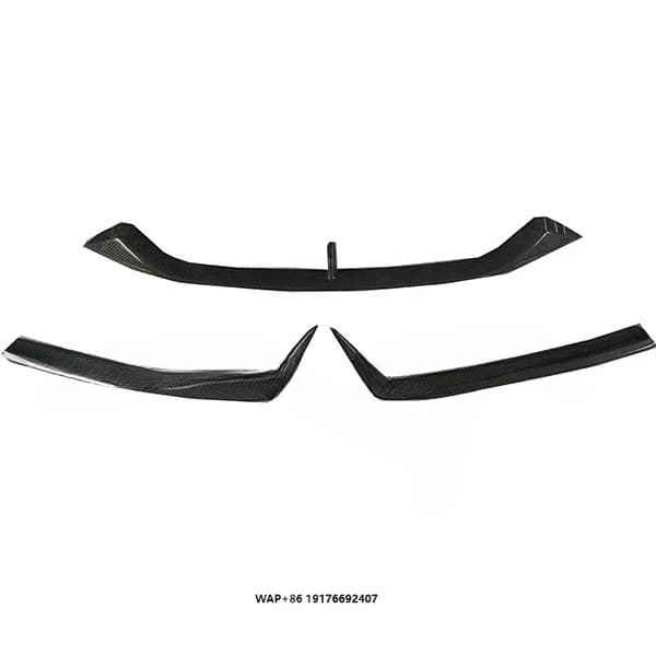 REVOZPORT STYLE DRY CARBON FIBER FRONT LIP for  F12 Berlinetta Body Kit