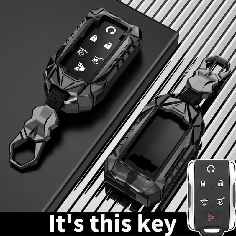 For Chevrolet Car key bag Silverado 1500 3500 2500 Colorado GMC Sierra Canyon Tahoe 2014-2106 2017 2018 key holder