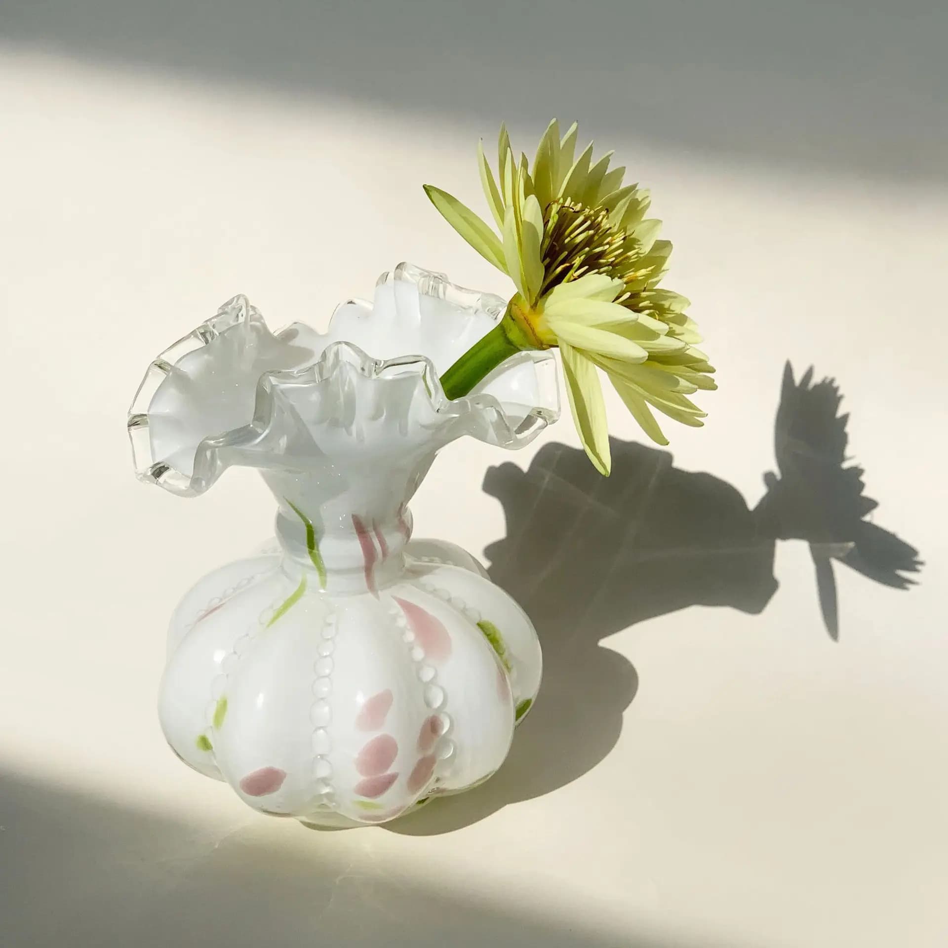 DSA color handmade glazed vase light luxury ornament modern simple living room dining table can be decorated with water culture