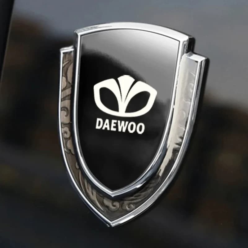 Car stickers 3Dmetal accsesories for daewoo Adventra Aveo Damas Evanda Gentra Kalos LABO Lacetti Lanos LUBLIN Matiz Nexia Nubira