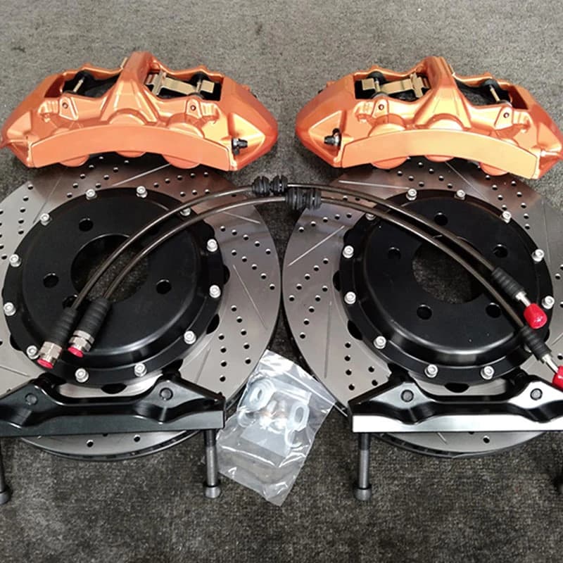 High-Quality 6-Piston Brake Caliper Kit with 355*32mm Brake Disc, Suitable for 2002 Volkswagen Golf MK4  Variant(wagon)