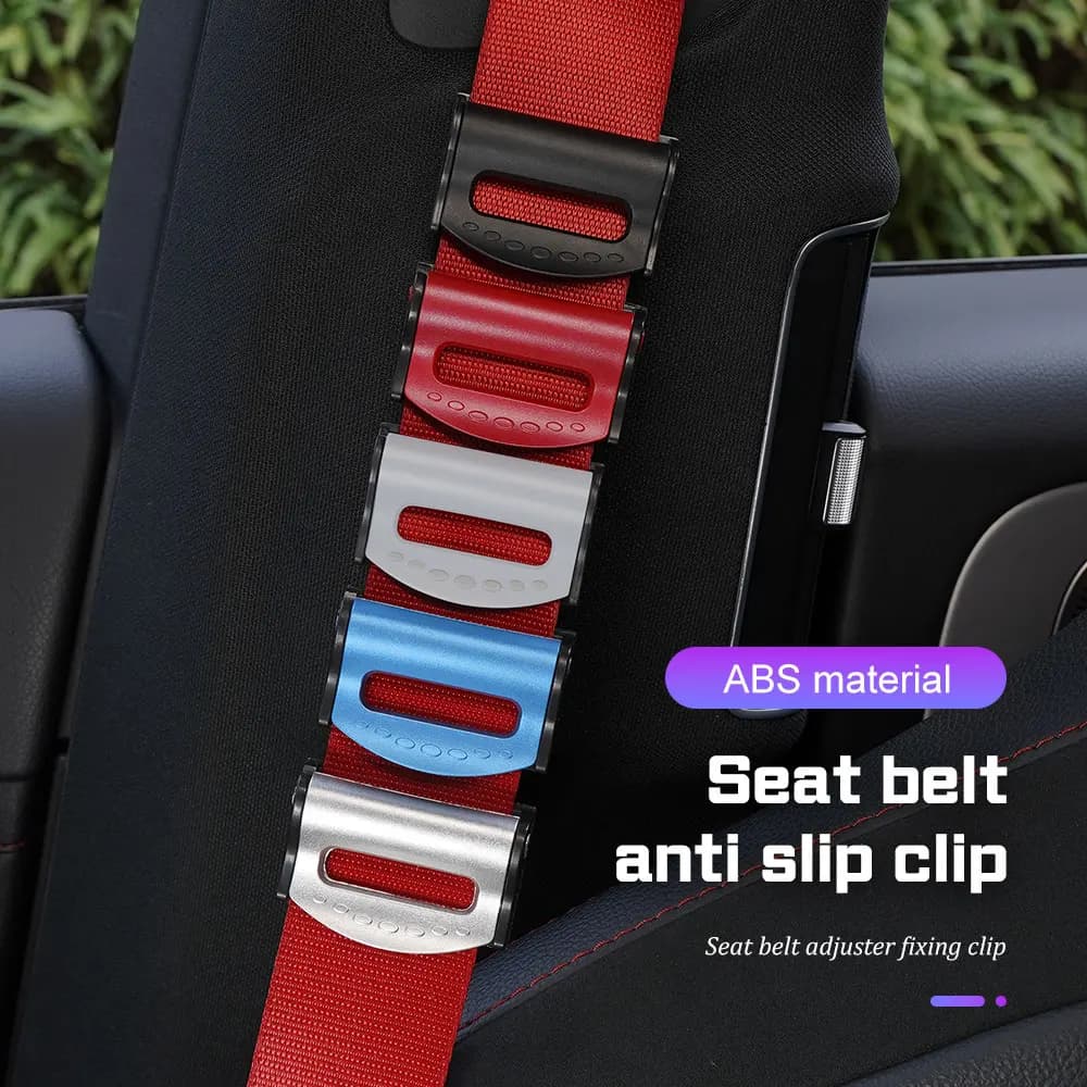 Universal Car Safety Seat Belt Buckle Clip Anti-Slip Seatbelt Stopper For Mazda 2 3 6 CX3 CX5 MP MS CX7 CX8 CX9 Car Accessories
