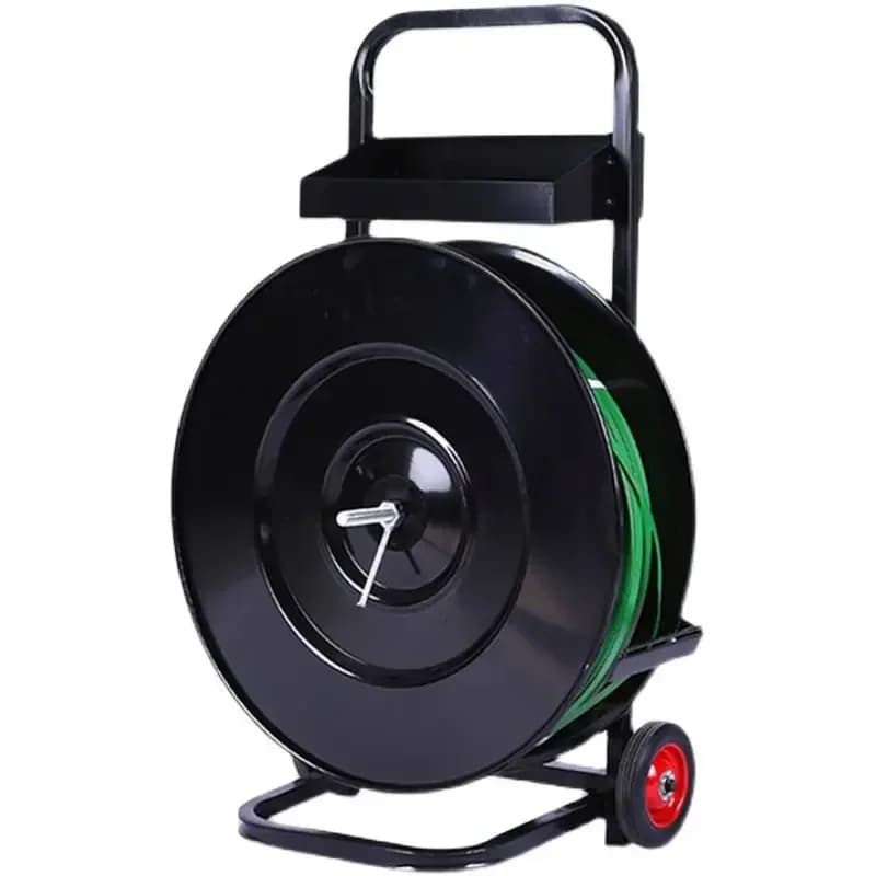 Plastic steel packing belt PP packing belt strapping belt disc trolley