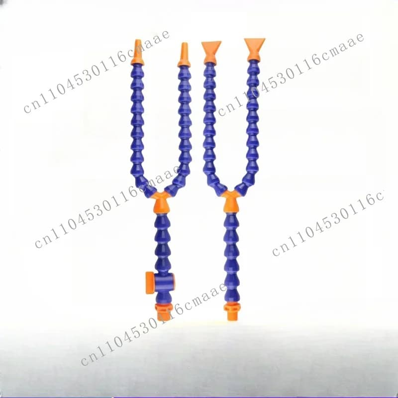 Bifurcated plastic cooling water lathe cooling water pipe universal bamboo curved  machine tool