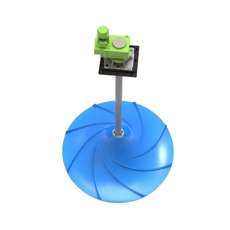 FRP hyperboloid mixer, underwater polyboloid turbine mixer, coagulation pool mixer