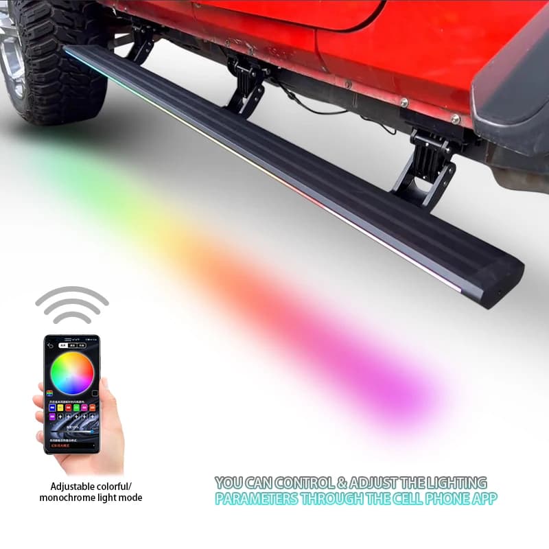 Auto Parts 4x4 Pickup Car Other Exterior Accessories Power Running Boards For JEEP Wrangler JK JL Electric Side Step