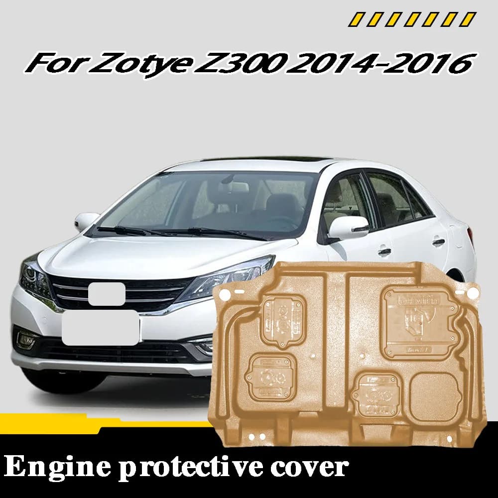 For Zotye Z300 2014-2016 1.5L 1.6L Engine Chassis Shield Splash Bottom Protection Board Car Accessories Under Cover