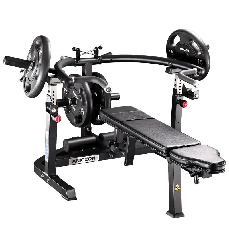 Supine chest push training machine Commercial multi-functional supine sitting chest push equipment Half-frame chest expansion