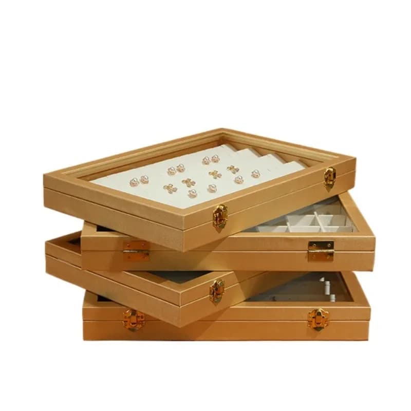 Jewelry Storage Box Display Tray Elegant Jewelry Container