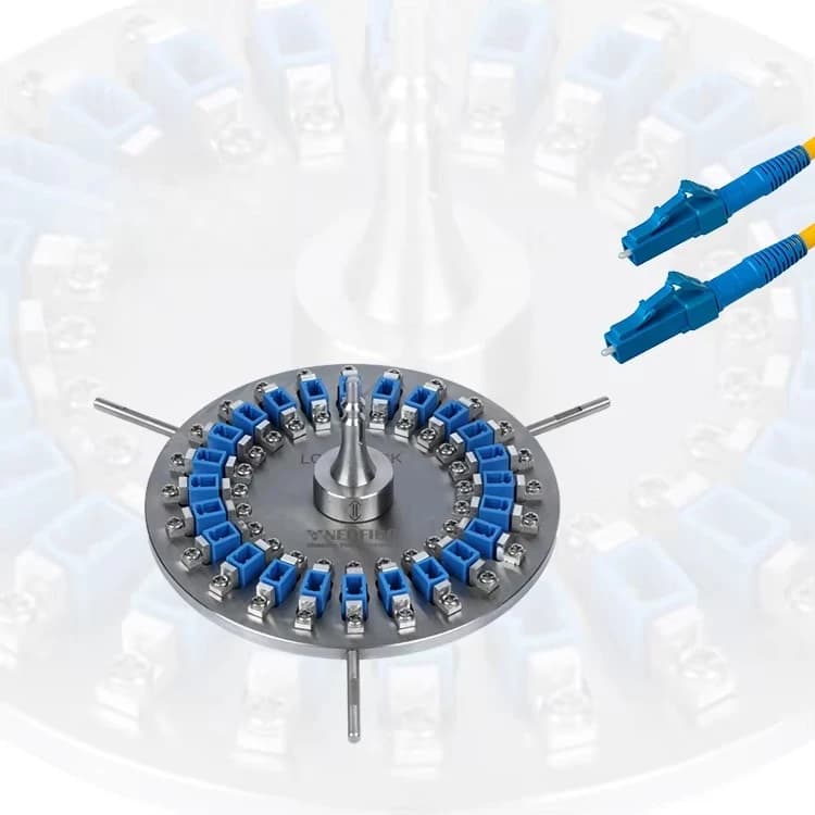 LC-PC-24SK Lc Upc Patch Cord Connector Polishing Jig/Fixture for   Apc8000 Fiber Optic Polishing Fixture