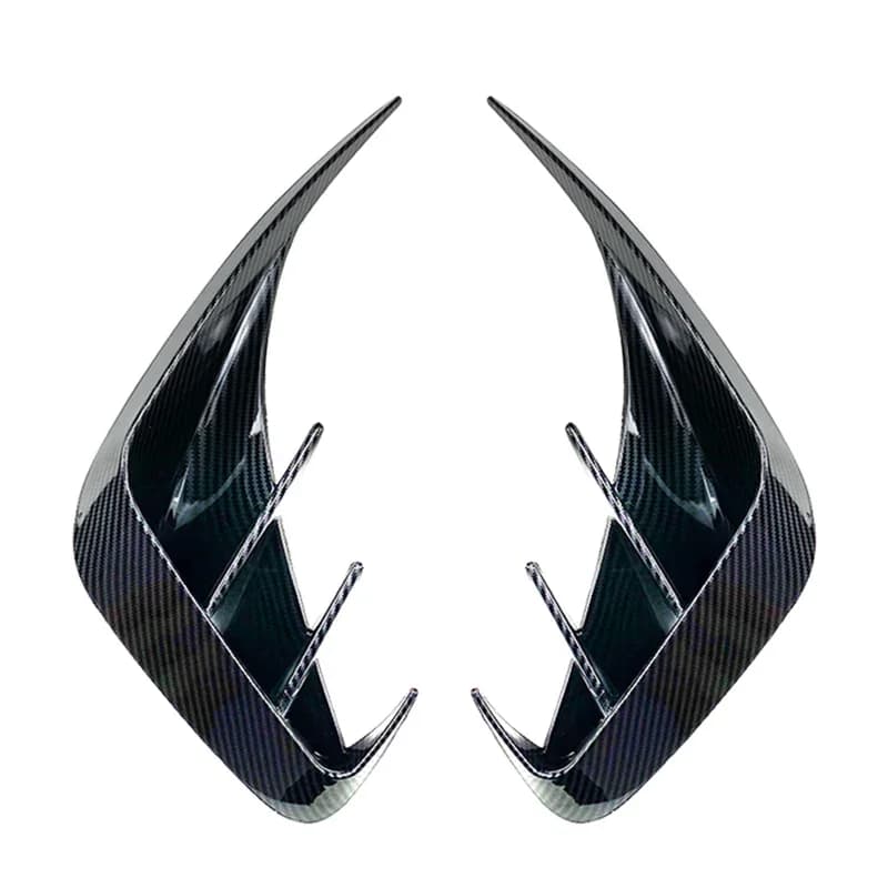 3Series Car Rear Bumper Canards Lip Splitter Trim Fins For BMW 3-Series G20  M-Sport M340i 2019 2020 2021 2022