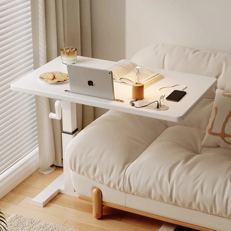 Height Adjustable Multi-Functional Desk Portable Foldable Small Sofa Side Stand Bedside Table for Living Room Workstation