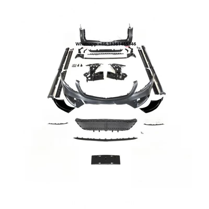Premium Car Accessories - Factory Body Kit V-Class Rear Surround Bumper Upgrade Old New Mo High Quality