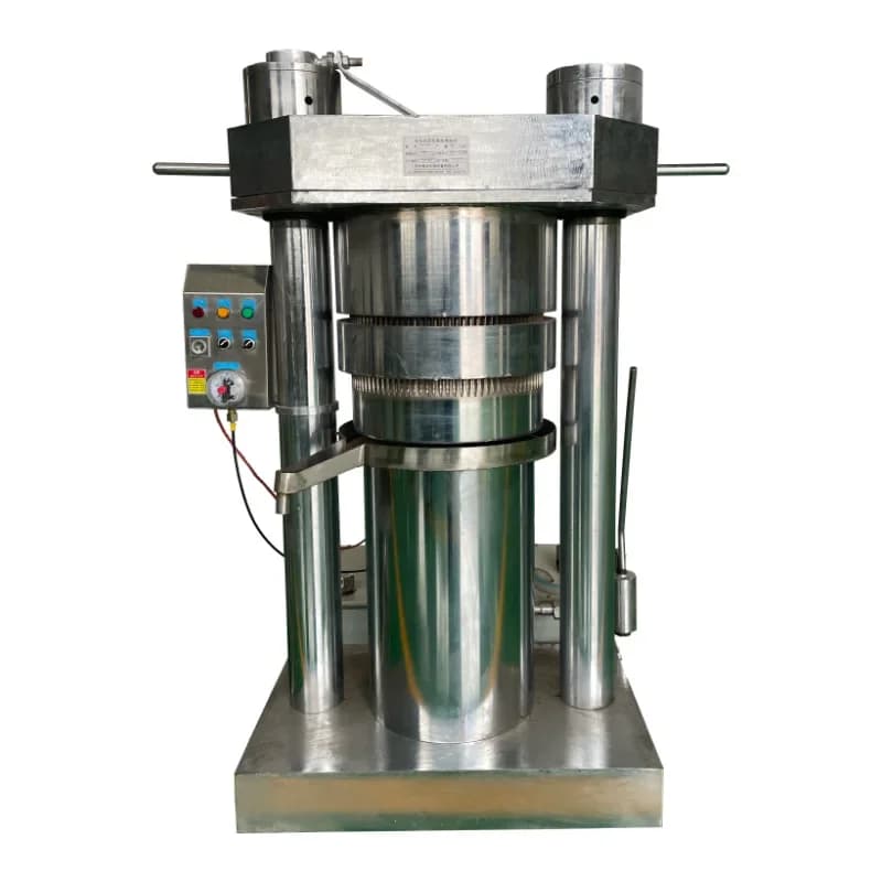 Household Small Automatic Hydraulic Oil Press Commercial Large Peanut Cocoa Bean Mobile Sesame Oil Machine