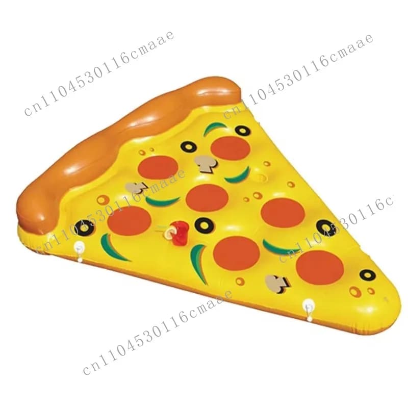 Inflatable Pool Floating Inflatable Pizza Pool Water Fun Summer Outdoor Beach Swimming Tube Children Adult Party Toys